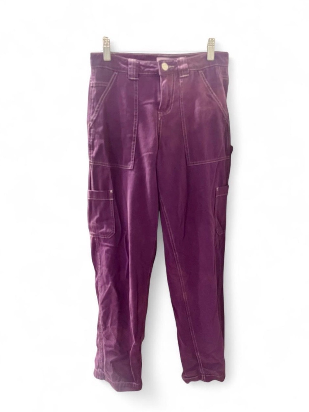 Garage xs purple cargo pants